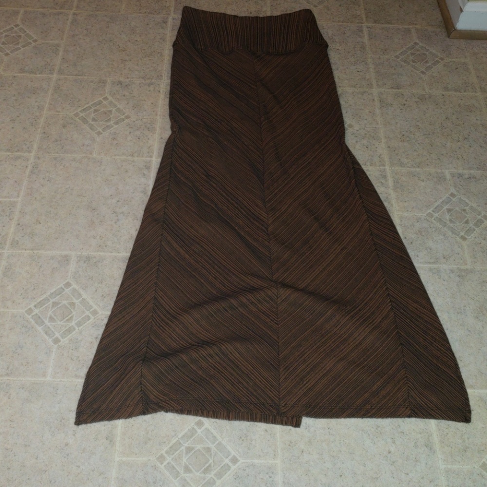 Free People nwt double front slit skirt